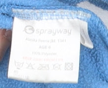 Sprayway Boys Blue Fleece Jacket 6 Years Full Zip Outdoor