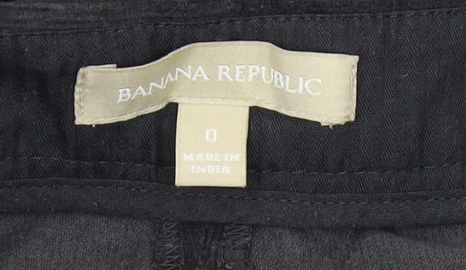 Banana Republic Women's Black Corduroy Skirt, Size 4