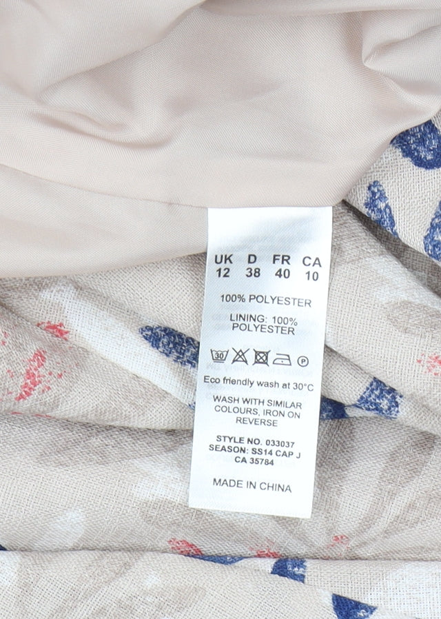 Eastex Women's Multicoloured Floral Midi Skirt