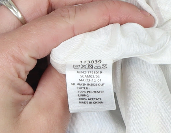 Monsoon Women's Floral Pencil Skirt, Size 12, Multicoloured