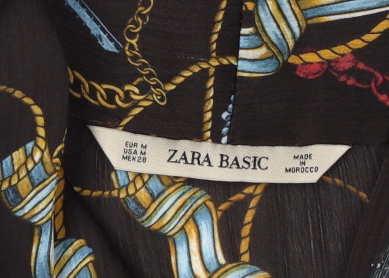 Zara Basic Women's Multicoloured Kimono Blouse M