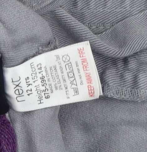 Next Boys Grey Skinny Jeans, Size 12 Years
