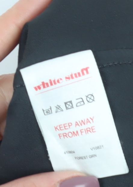 White Stuff Women's Multicoloured Plaid Pencil Skirt, Size 12