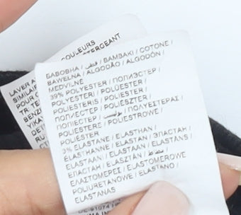 Puma Women's Black Jogger Trousers Size 10