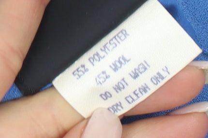 Jacques Vert Women's Blue Long Pencil Skirt Size 14