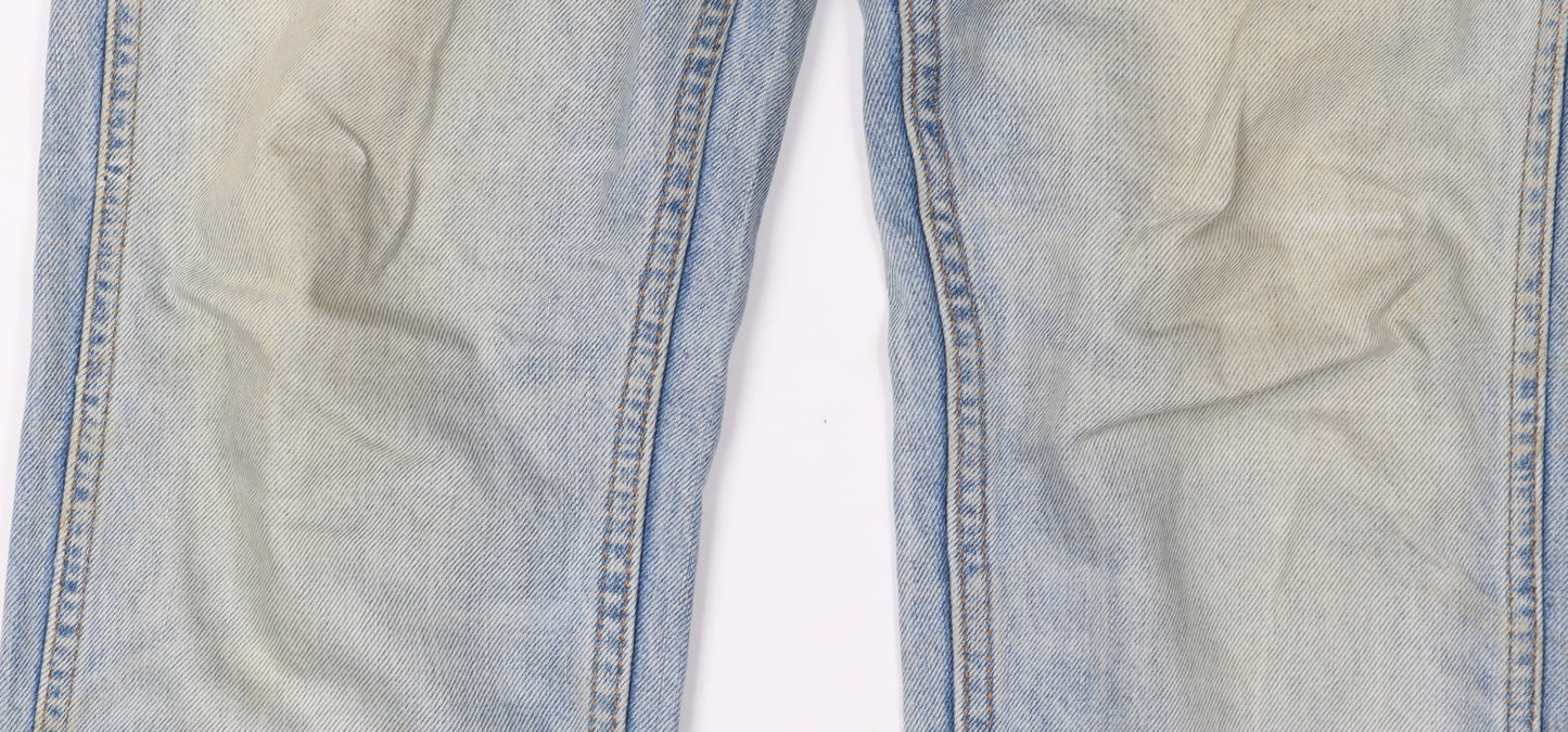 Jack & Jones Men's Light Blue Straight Jeans