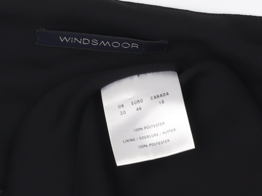 Windsmoor Women's Black Polka Dot Tank Top Size 20