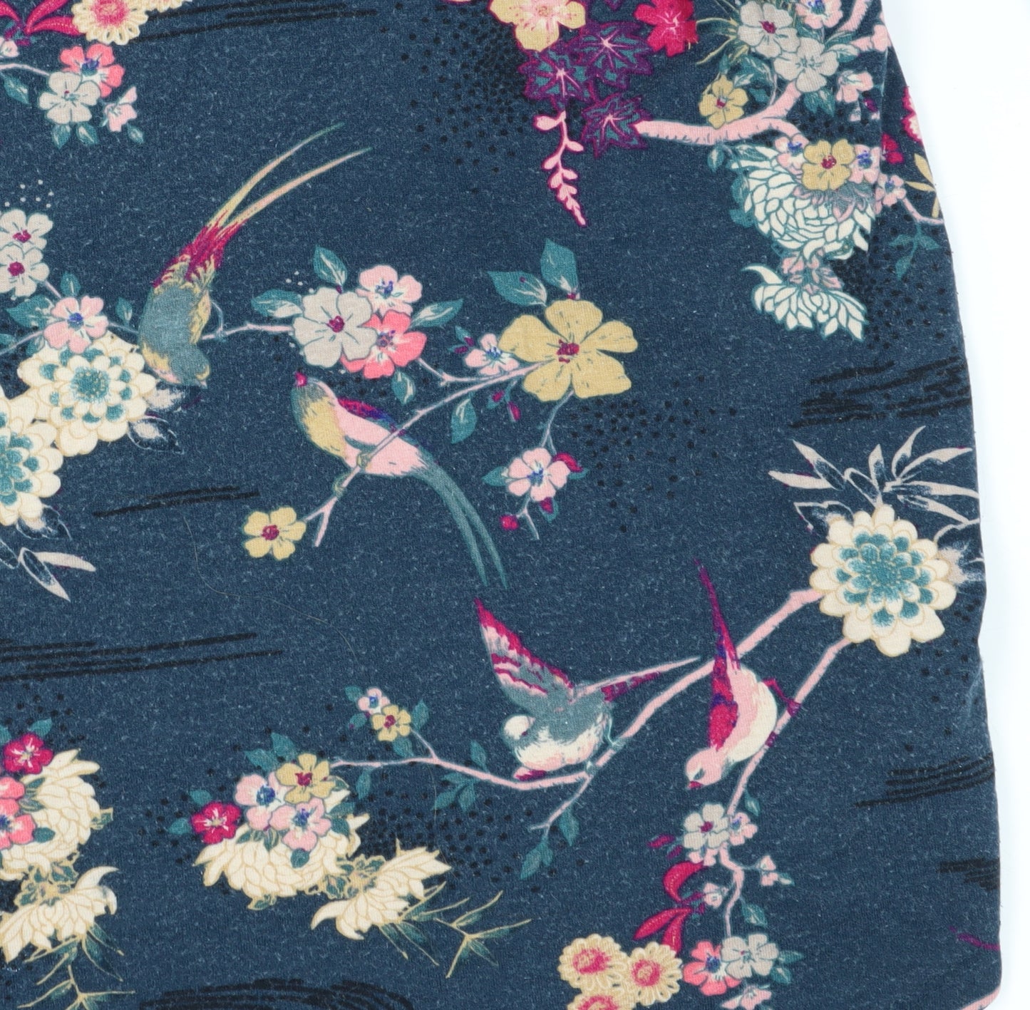 Monsoon Women's Blue Floral Tunic Blouse Size 10