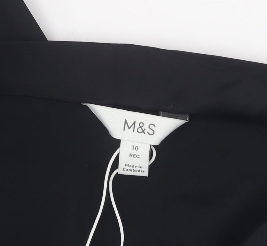 Marks and Spencer Women's Black Long Skirt Size 10