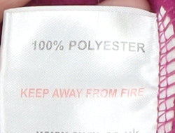 Country Rose Women's Purple Fleece Jacket, S, Hooded Casual Wear