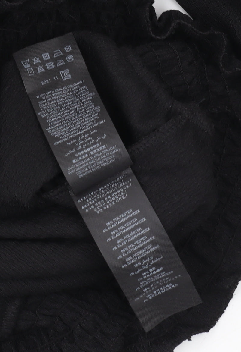 Lipsy Women's Black Boat Neck Blouse Size 14