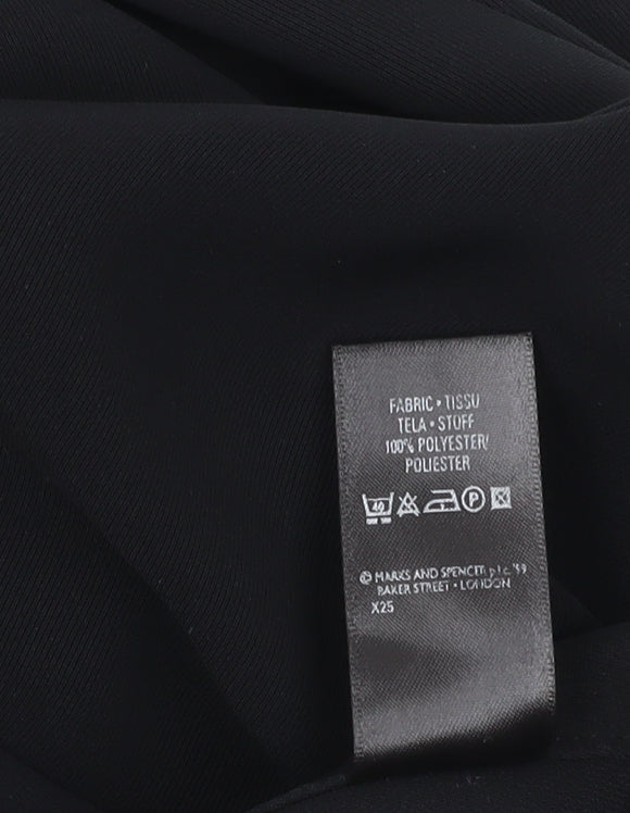 Marks and Spencer Women's Black Pencil Skirt Size 18