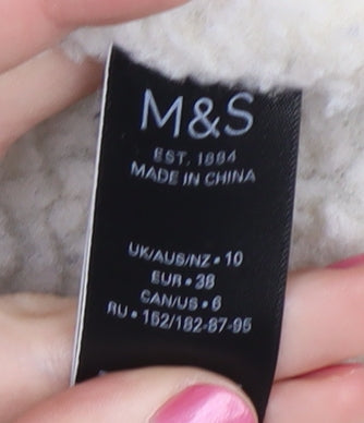 Marks & Spencer Women’s Green Hooded Parka Jacket Size 10