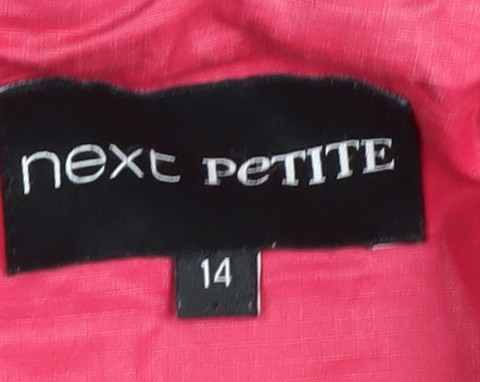 Next Women's Red Parka Jacket in Size 14, Autumn/Winter