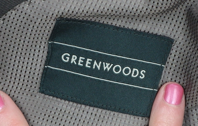 Greenwoods Mens Brown Suit Jacket 42R Notch Lapel