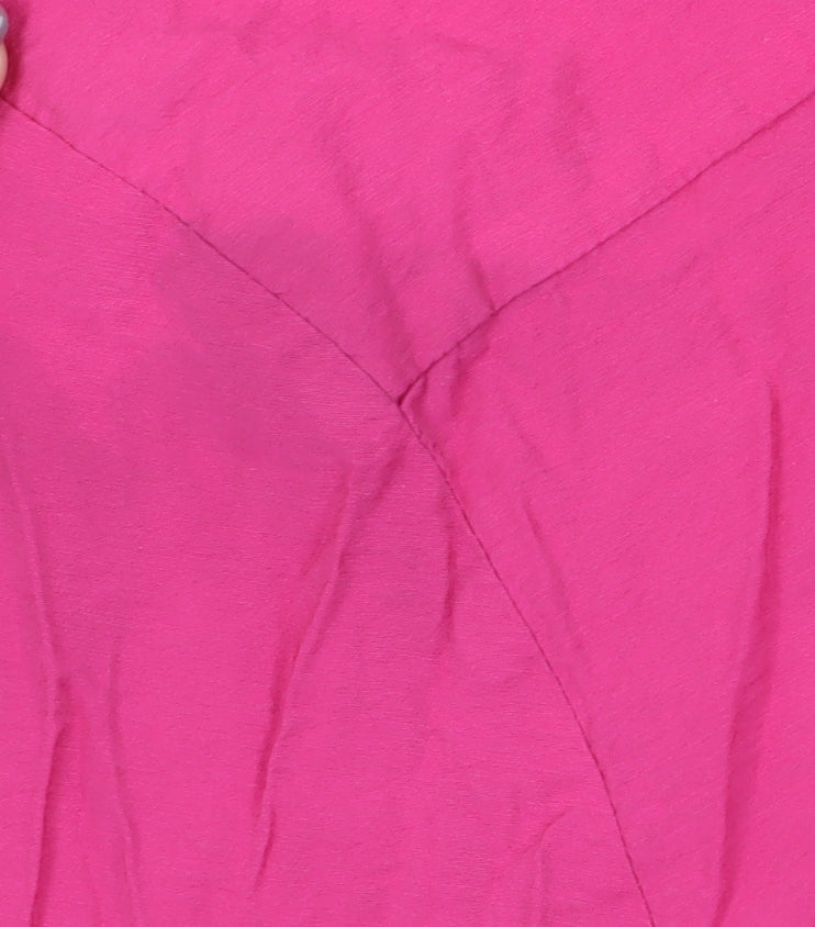Next Women's Pink Blouse Size 14 Long Sleeve Basic