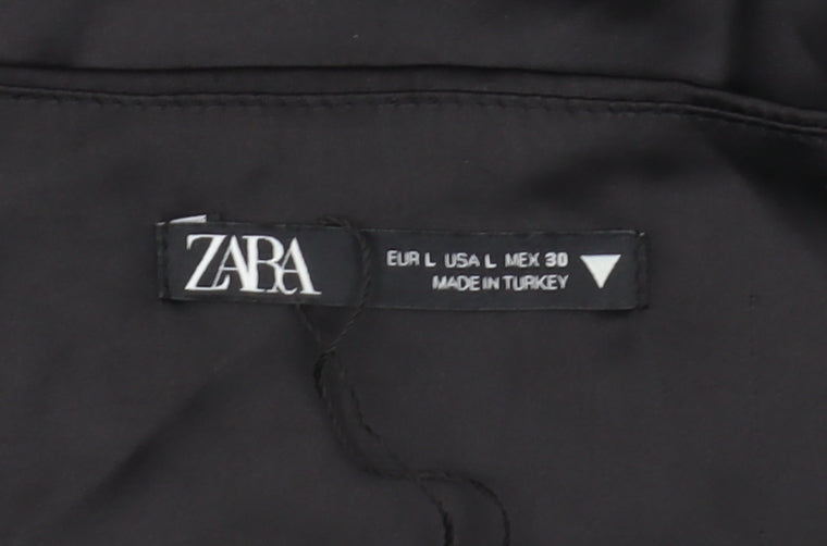 Zara Women's Black Camisole Halter Blouse Size 12