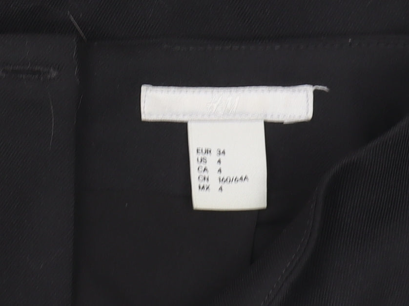 H&M Women's Black Pencil Skirt, Size 6, Long