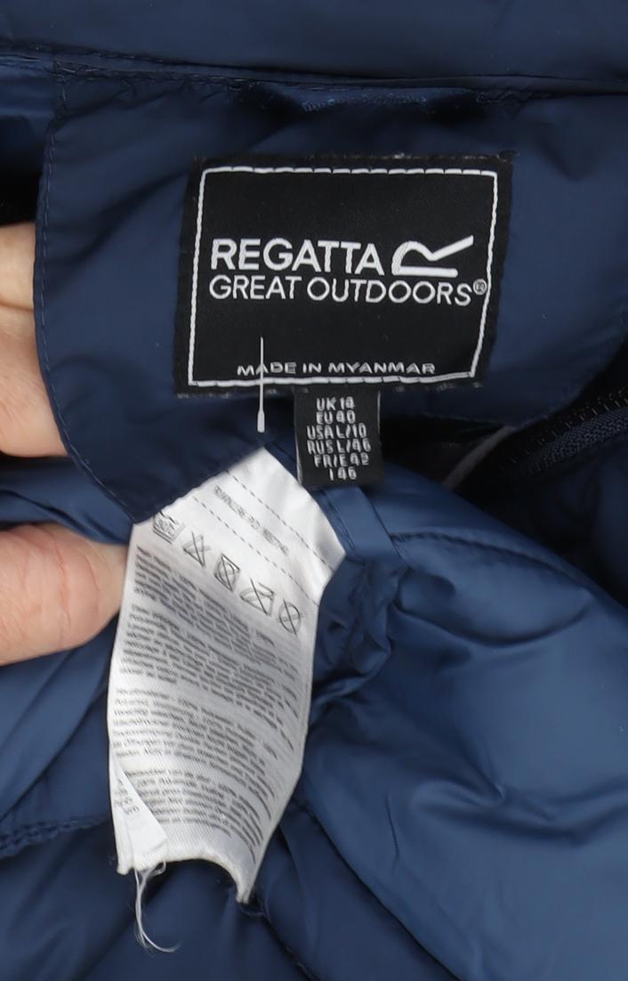 Regatta Women's Blue Puffer Jacket Size 18
