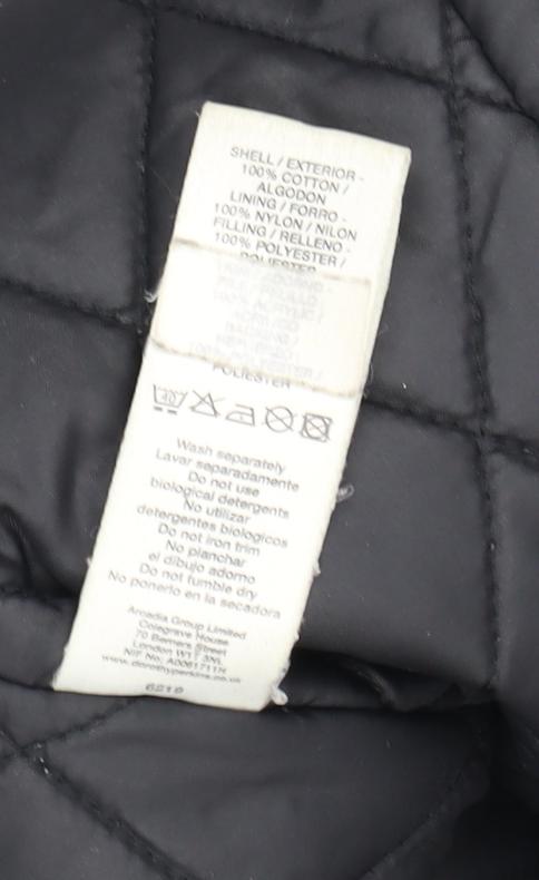 Dorothy Perkins Women's Black Parka Jacket Size 14