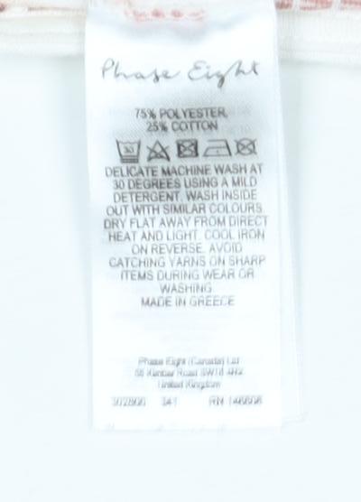 Maeve Women's Pink Striped Blouse Size 10