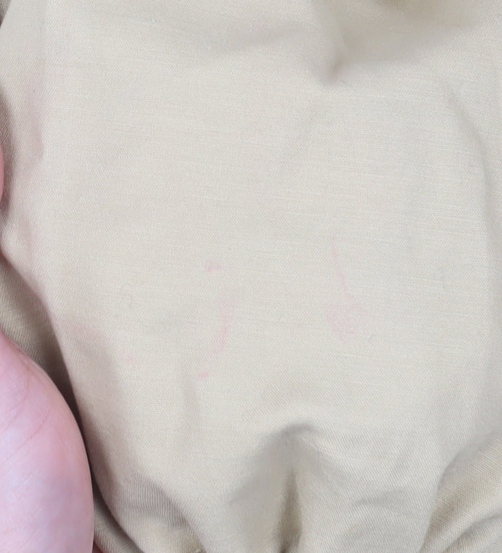 Topshop Women's Beige Bomber Jacket Size 8