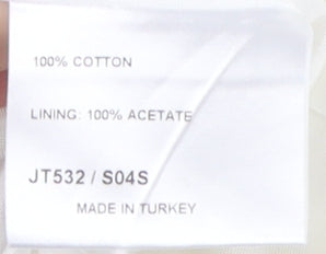 Whistles Women's White Blazer Jacket UK 14