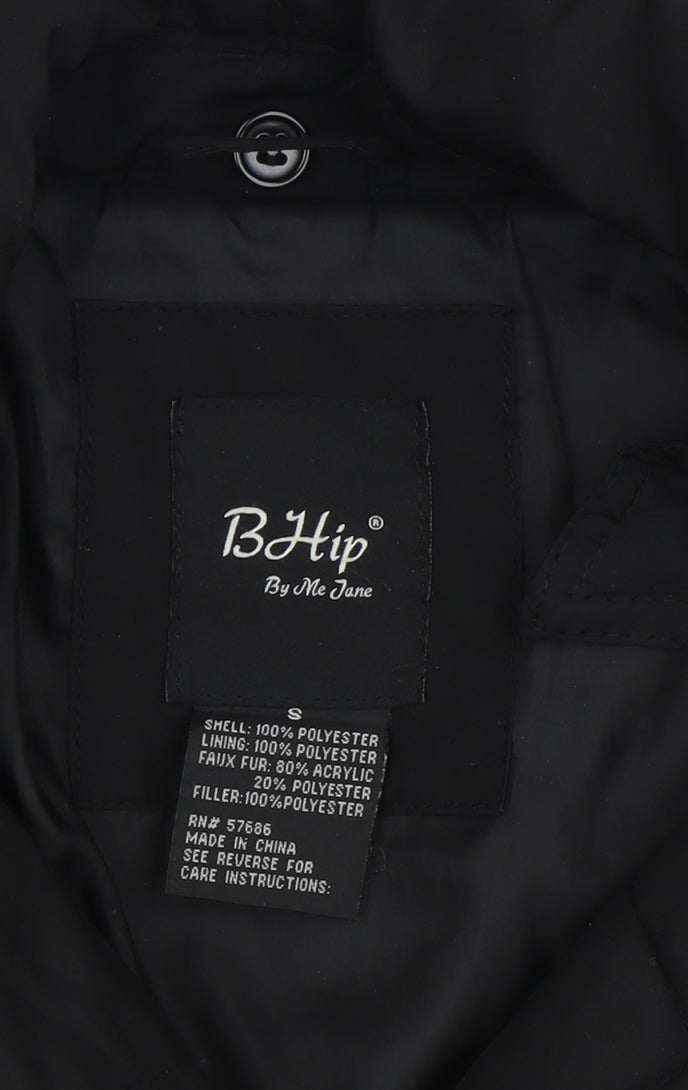 B Hip Women’s Black Quilted Jacket S