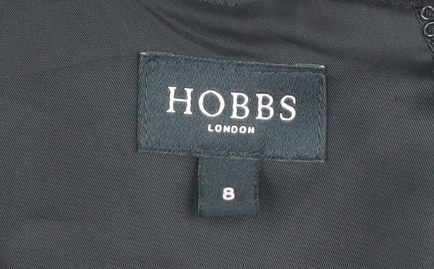 Hobbs Black Sheath Dress, Women's Size 8