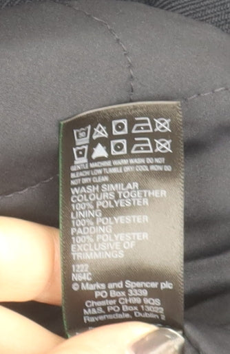 Marks & Spencer Women's Black Bomber Jacket Size 20