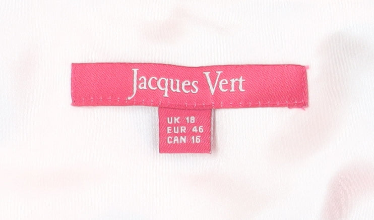 Jacques Vert Women's Multicoloured Polka Dot Blouse Size 18