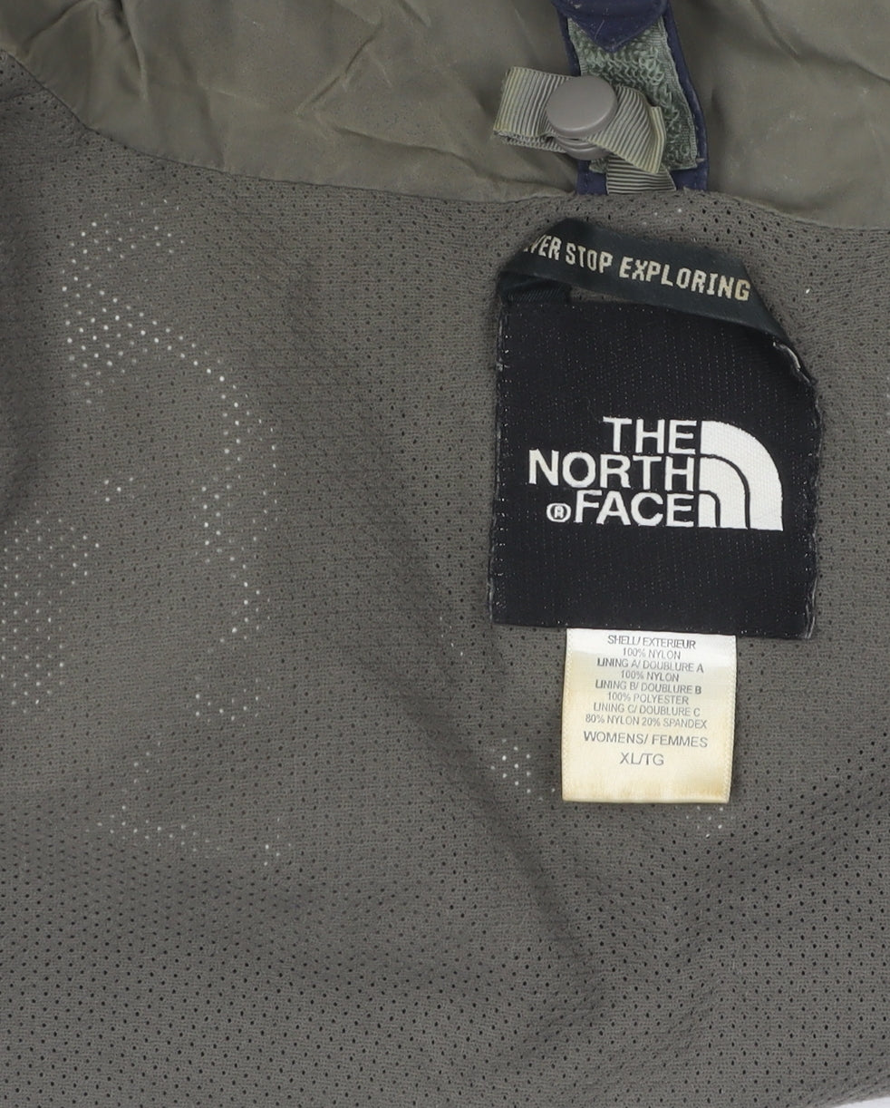 The North Face Women's Blue XL Hooded Puffer Jacket