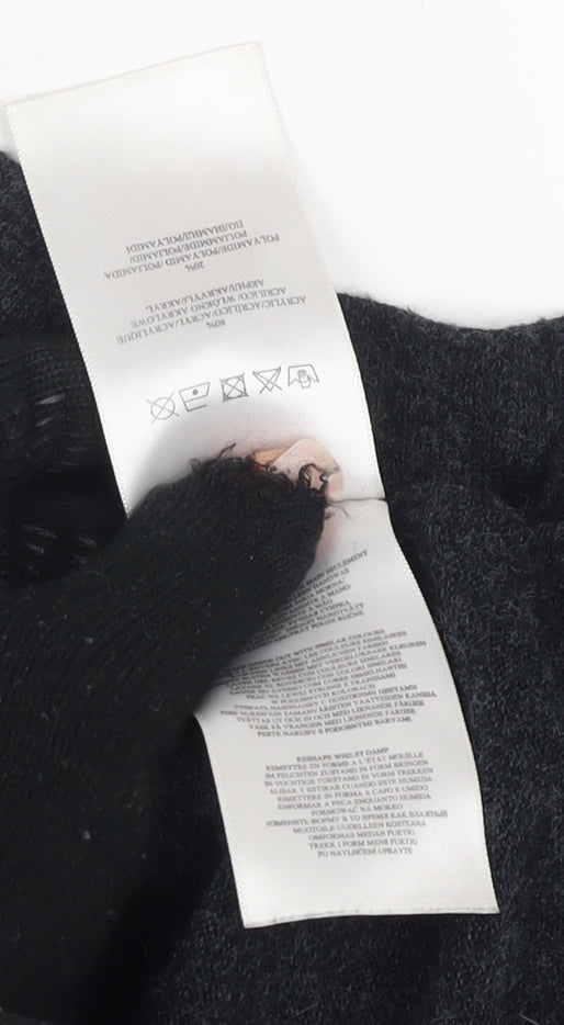 Brave Soul Women's Black Short Fit & Flare Dress S