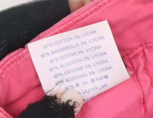 GANT Women's Pink Short Pencil Skirt with Pockets