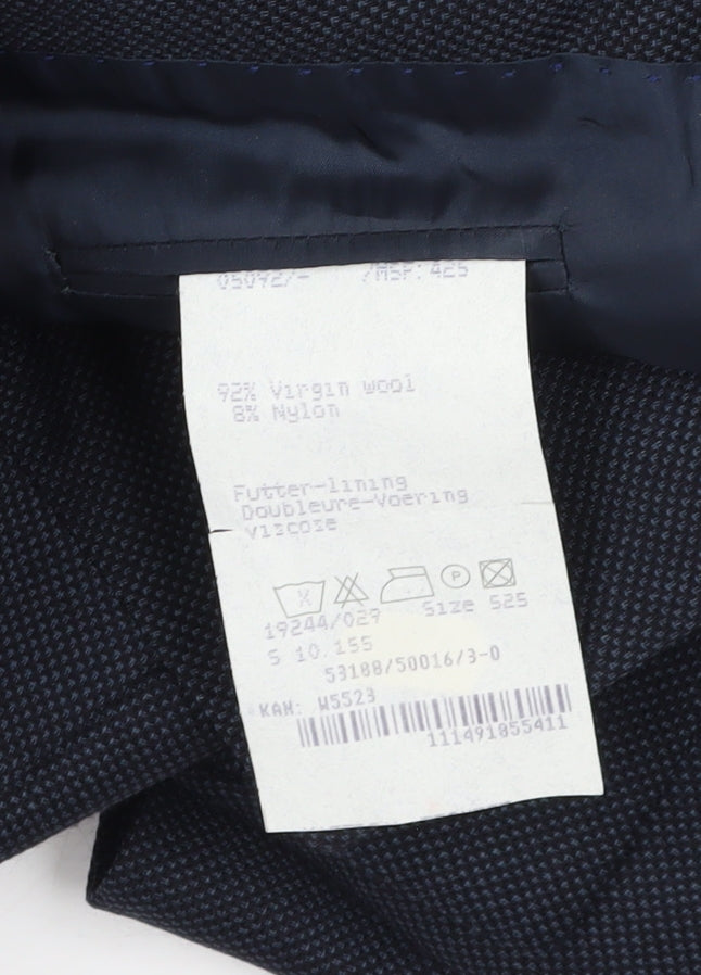 Baumler Men's Blue Suit Jacket, Size 42S, Elegant Look