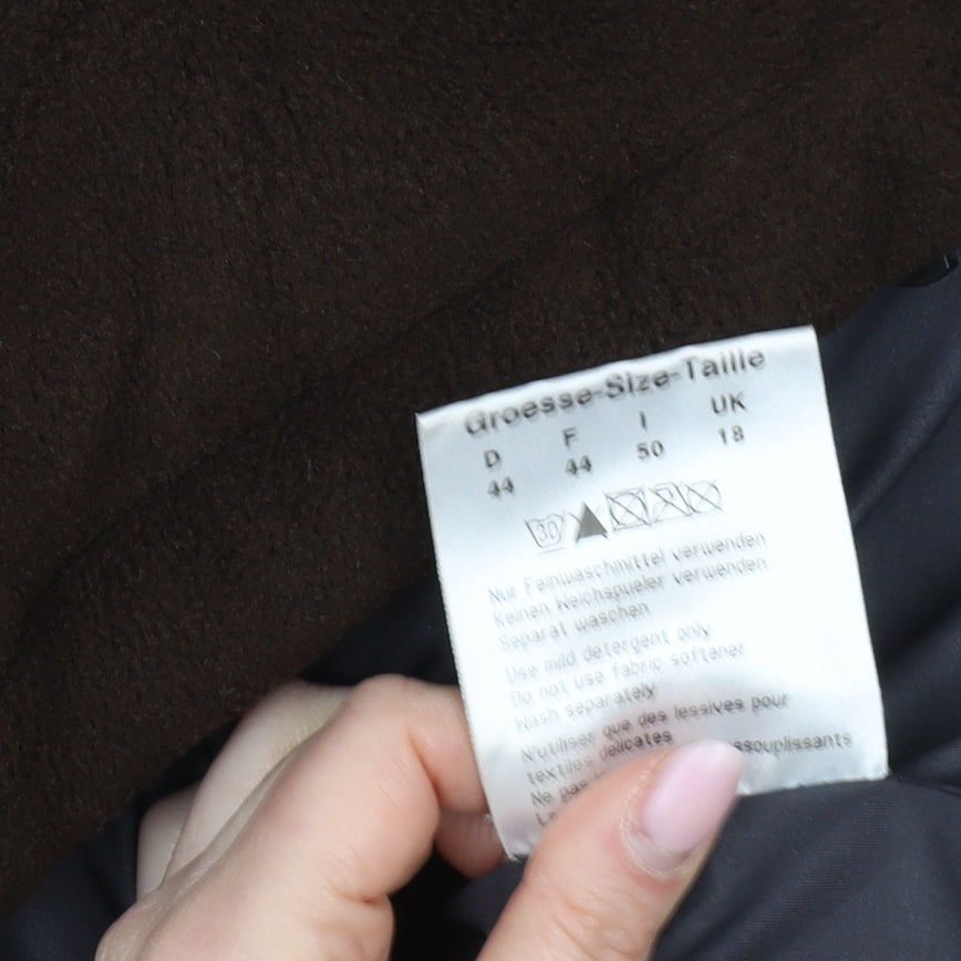 Schöffel Women's Brown Fleece Jacket Size 18