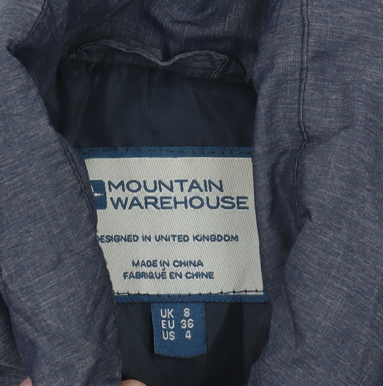 Mountain Warehouse Women's Blue Puffer Waistcoat Size 8