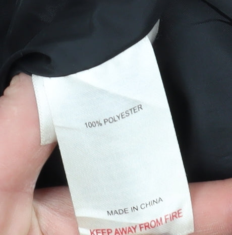 Peter Storm Women's Black Hooded Jacket Size 12