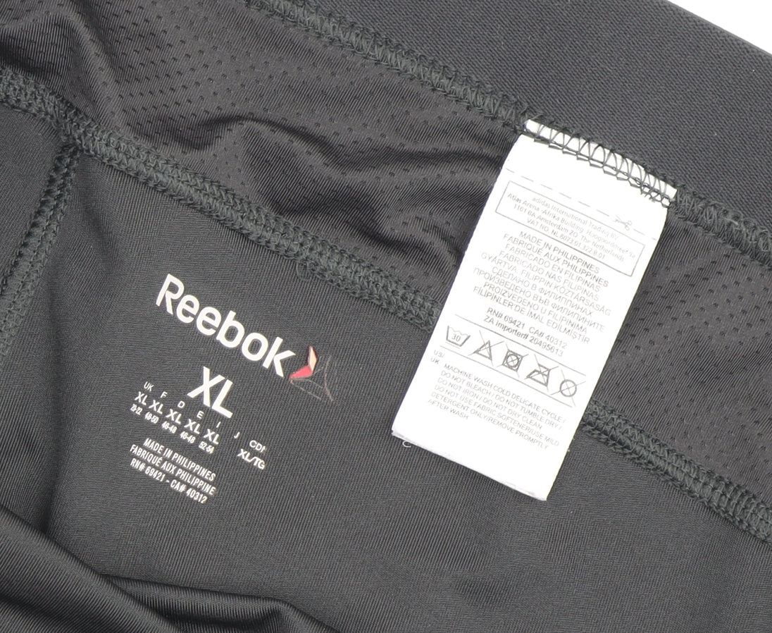 Reebok Men's XL Black Compression Leggings