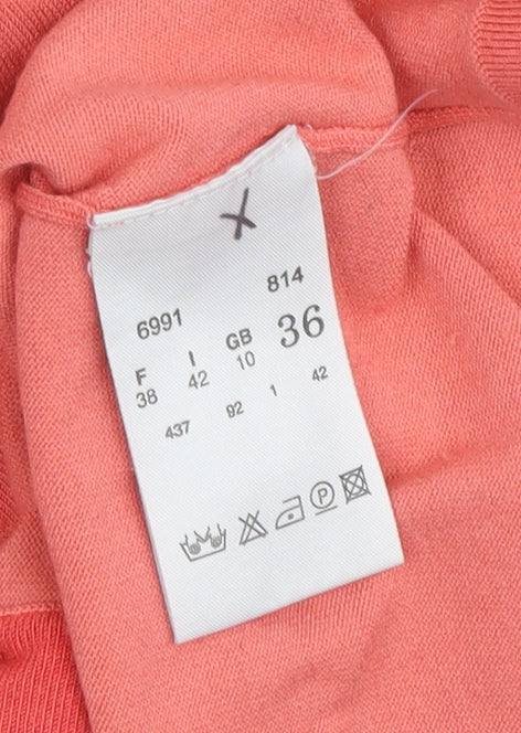 Betty Barclay Women's Pink Cardigan, Size 10, Round Neck