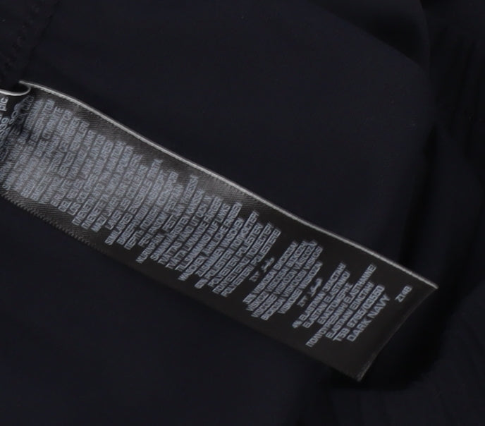 Marks and Spencer Women's Black Regular Trousers