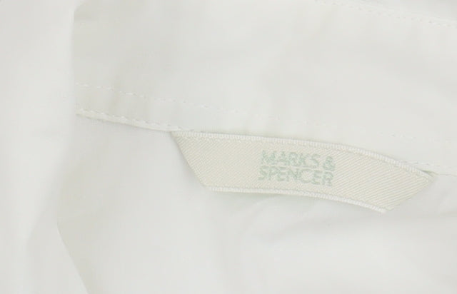 Marks and Spencer Women's White Wrap Blouse UK 18
