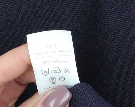 Bertetex Women's Blue Knee Length Pencil Skirt Size 18