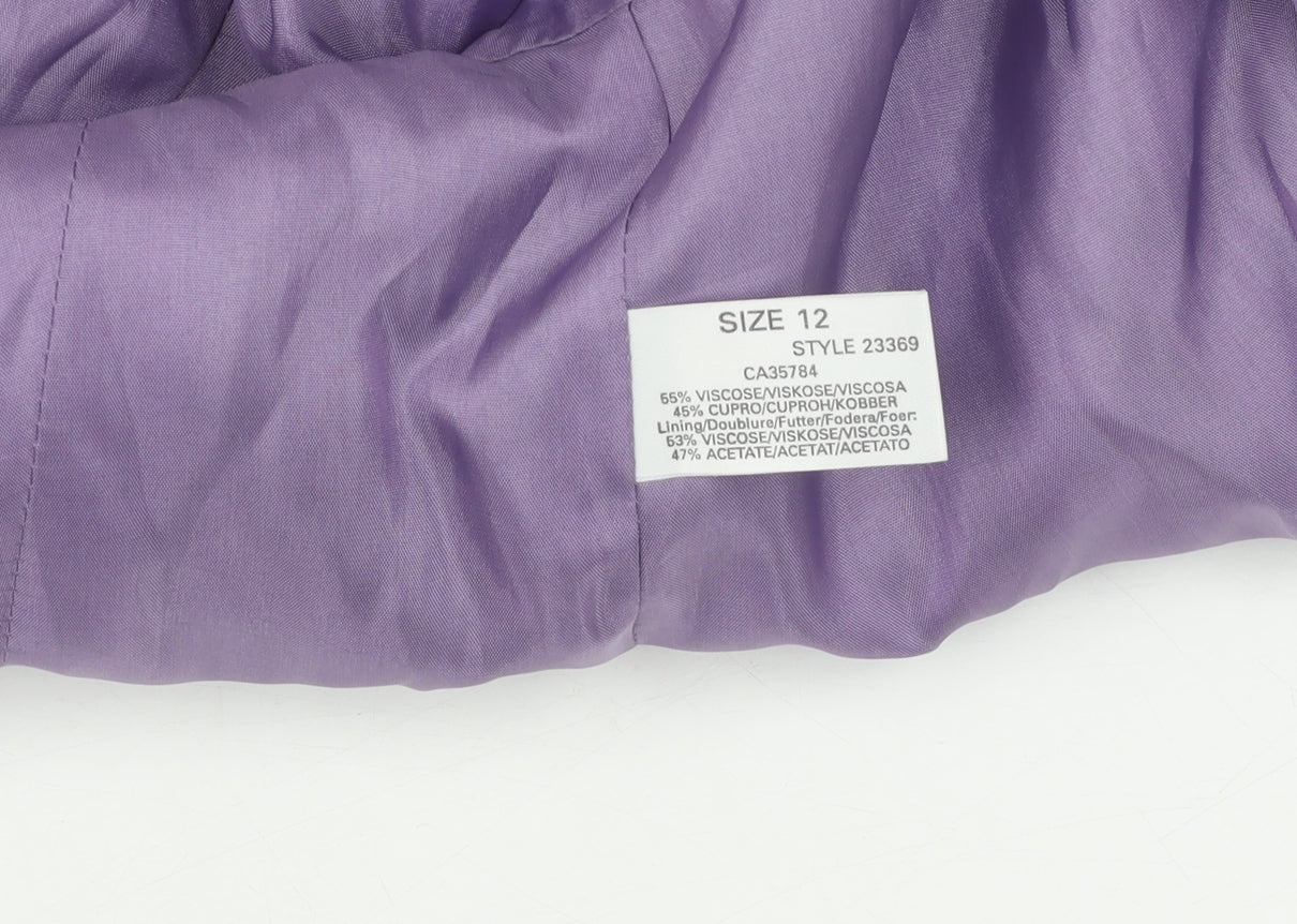 Planet Women's Purple Blazer, Size 12, Formal Style