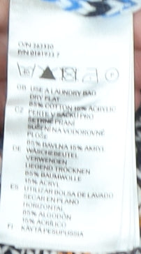 H&M Women's Multicoloured Cardigan, Size 14, Fair Isle Knit