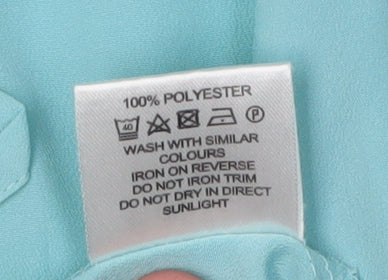 Eastex Women's Blue Long Sleeve Button Blouse Size 18