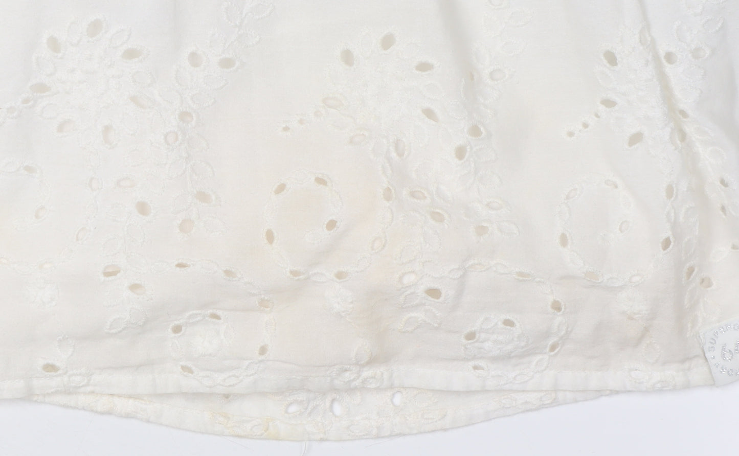 Superdry Women's White A-Line Dress Size 6