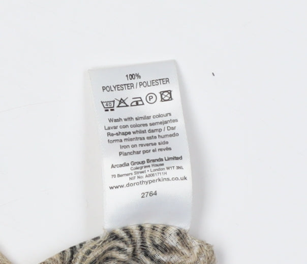 Dorothy Perkins Wrap Blouse Women Multicoloured Size 16