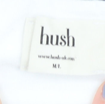 Hush Women's Blue Stripe Pencil Skirt M