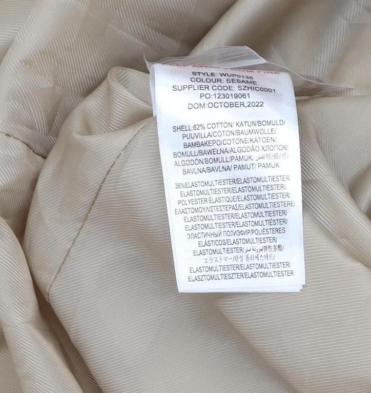 US Polo Assn. Women's Beige Trench Coat Size 10